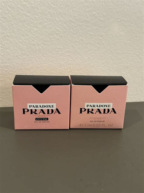 prada paradoxe miniature|Prada paradoxe mini set.